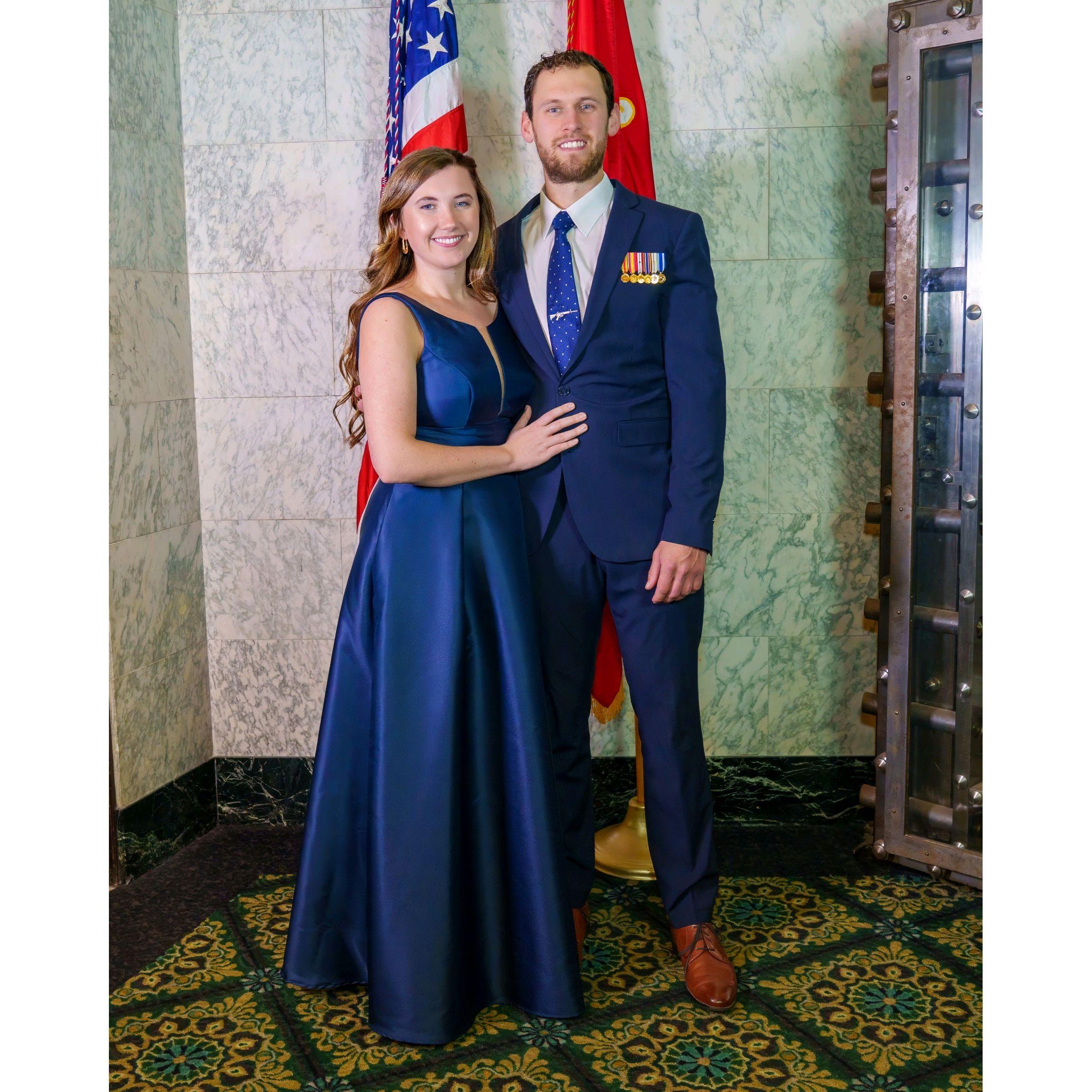 Marine Corps Ball together, 2023!