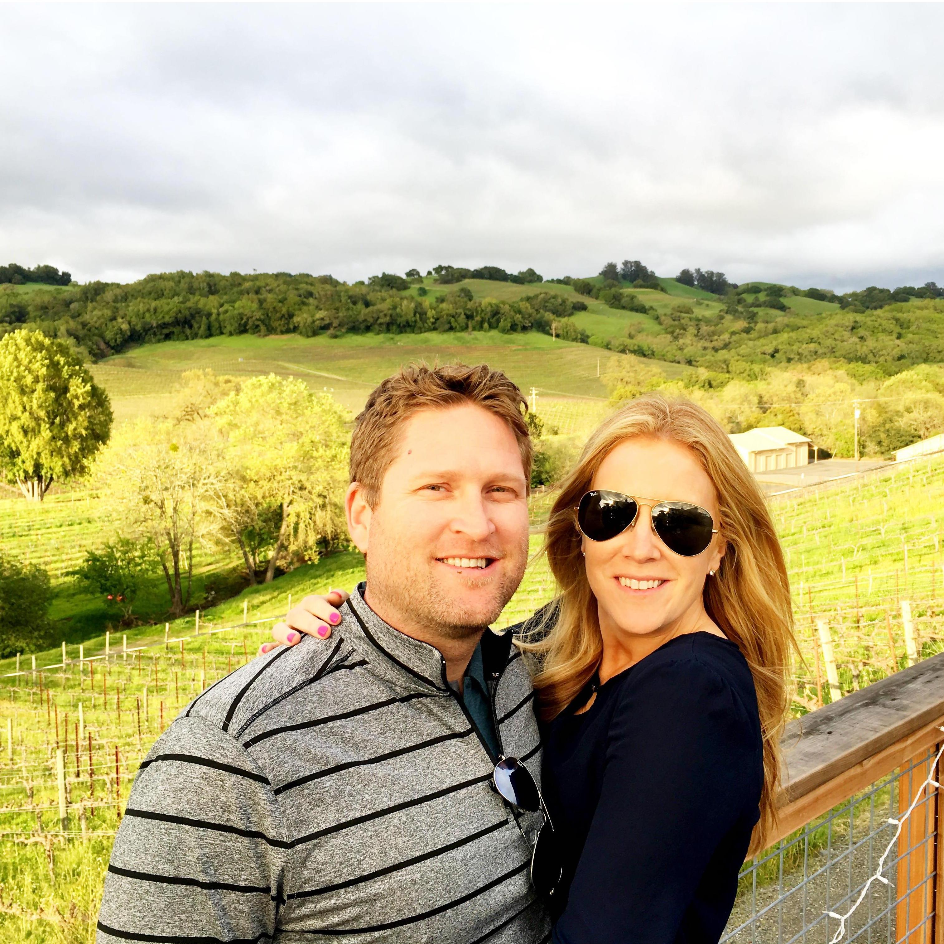Wine tasting in Healdsburg