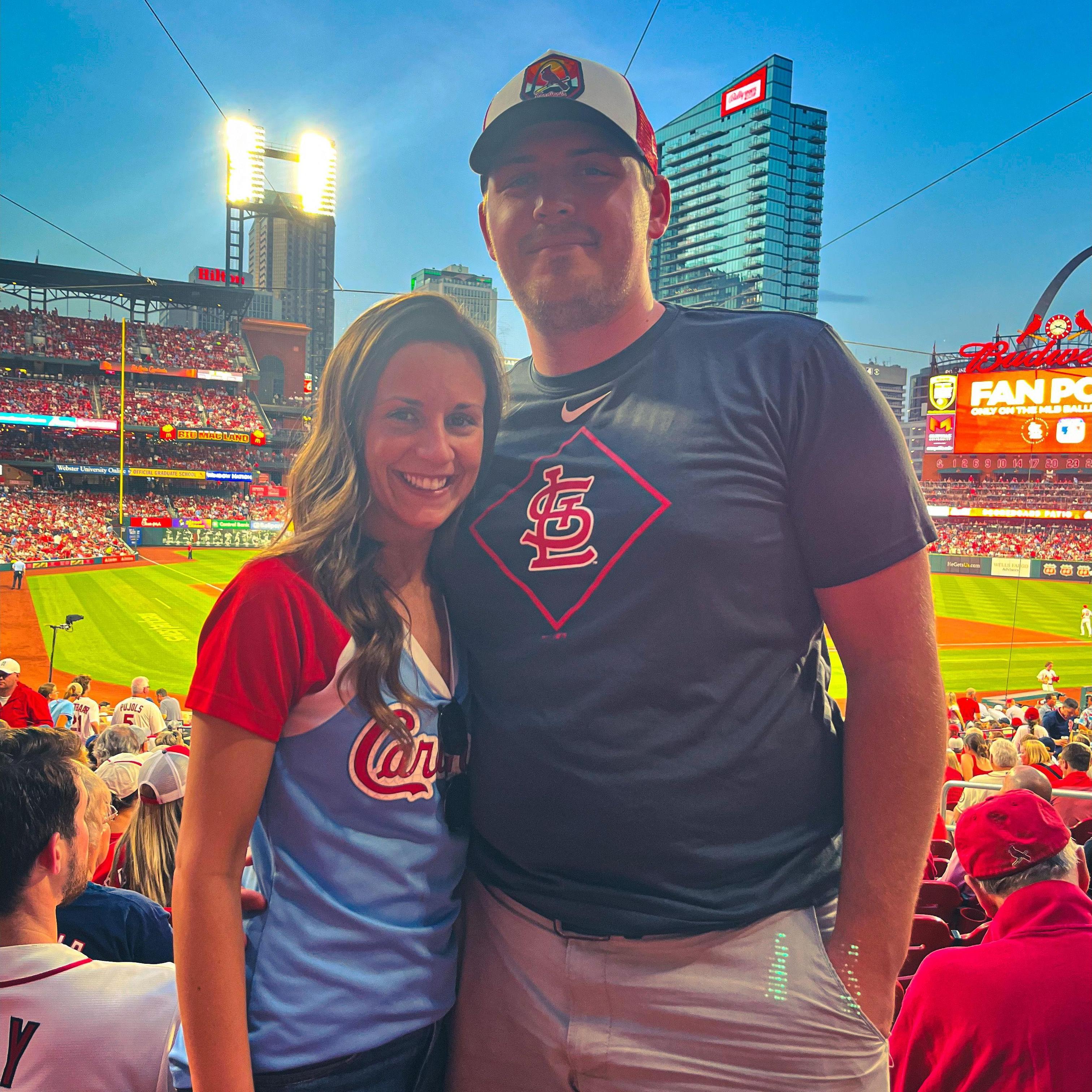 First Cardinals Game Together May 2023