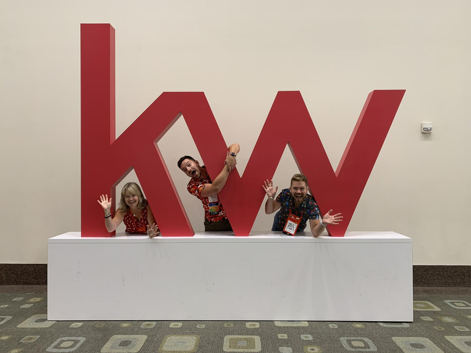 Our first KW convention together.