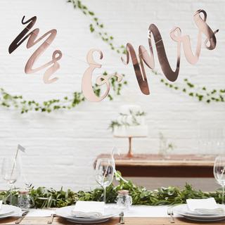 Beautiful Botanics Mr. & Mrs. Bunting Backdrop