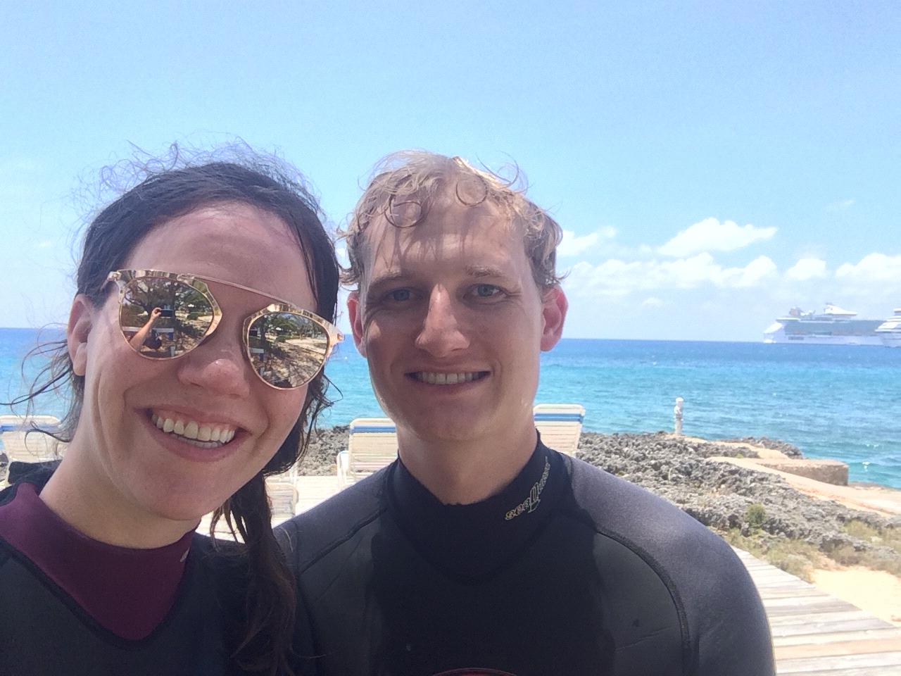 First Scuba Dive in Grand Cayman Island