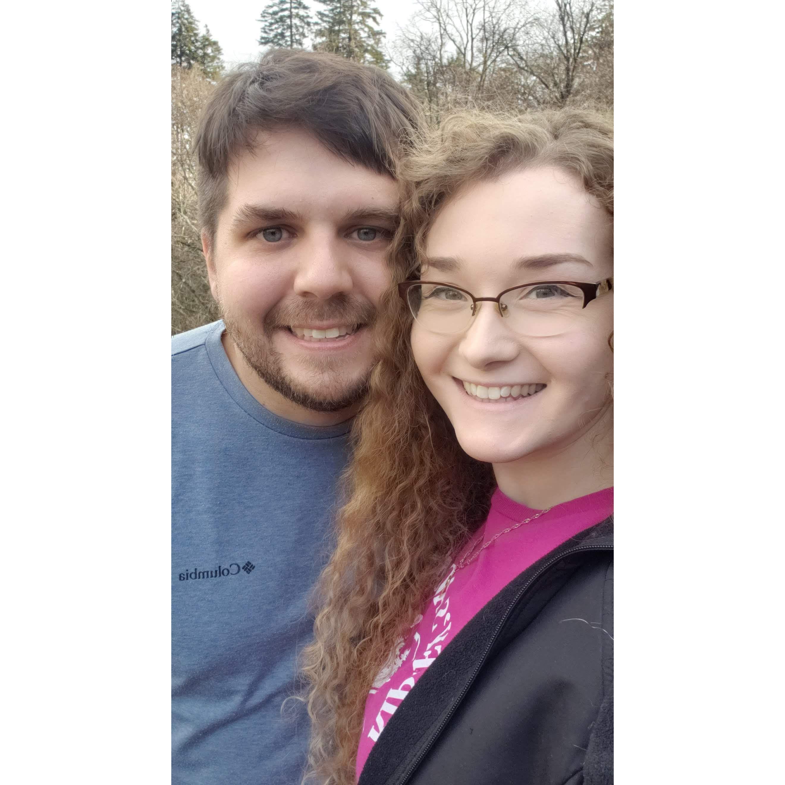 He took her to the top of Tennessee all the way to Clingman’s Dome!