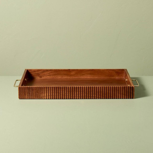 Grooved Wood Tabletop Shadow Box - Hearth & Hand™ with Magnolia
