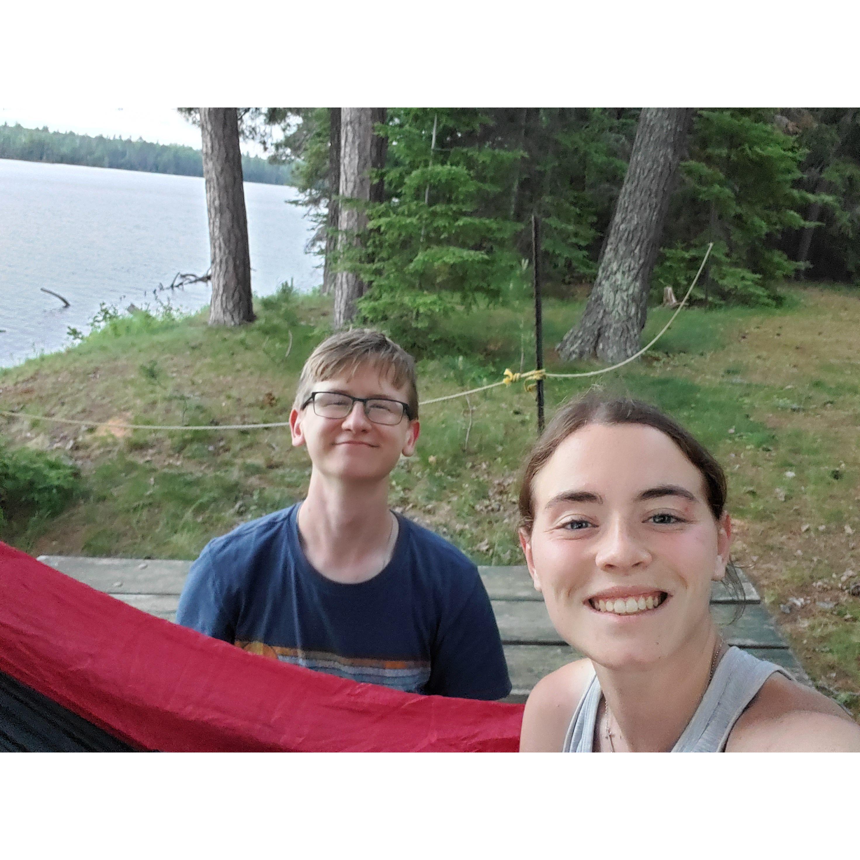 Camping At Bear Head Lake State Park