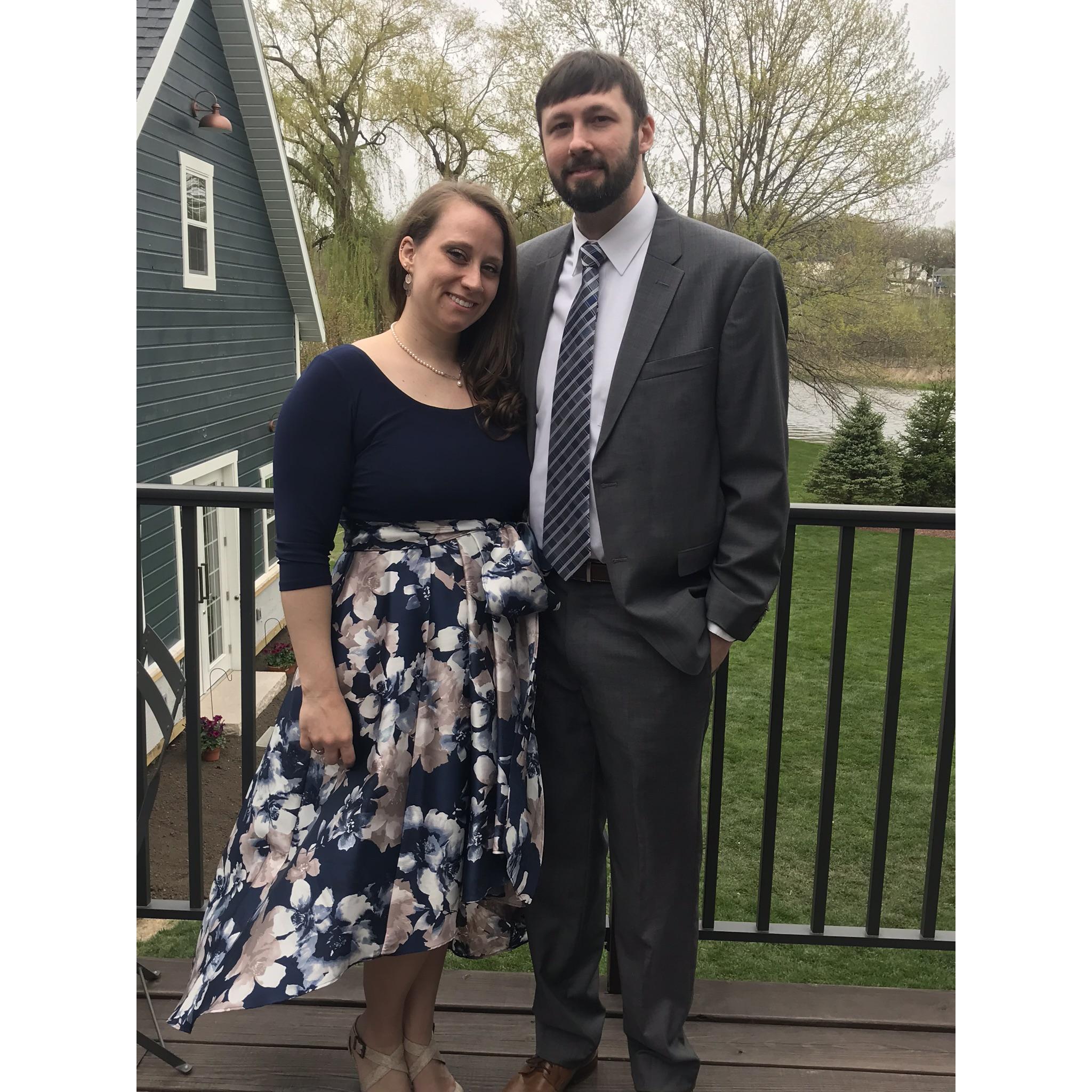 At my cousins wedding