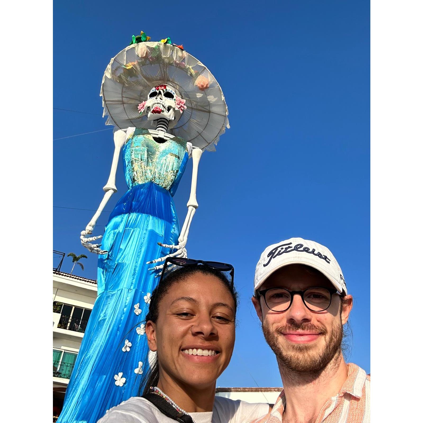 Dia de los muertos in Mexico!!