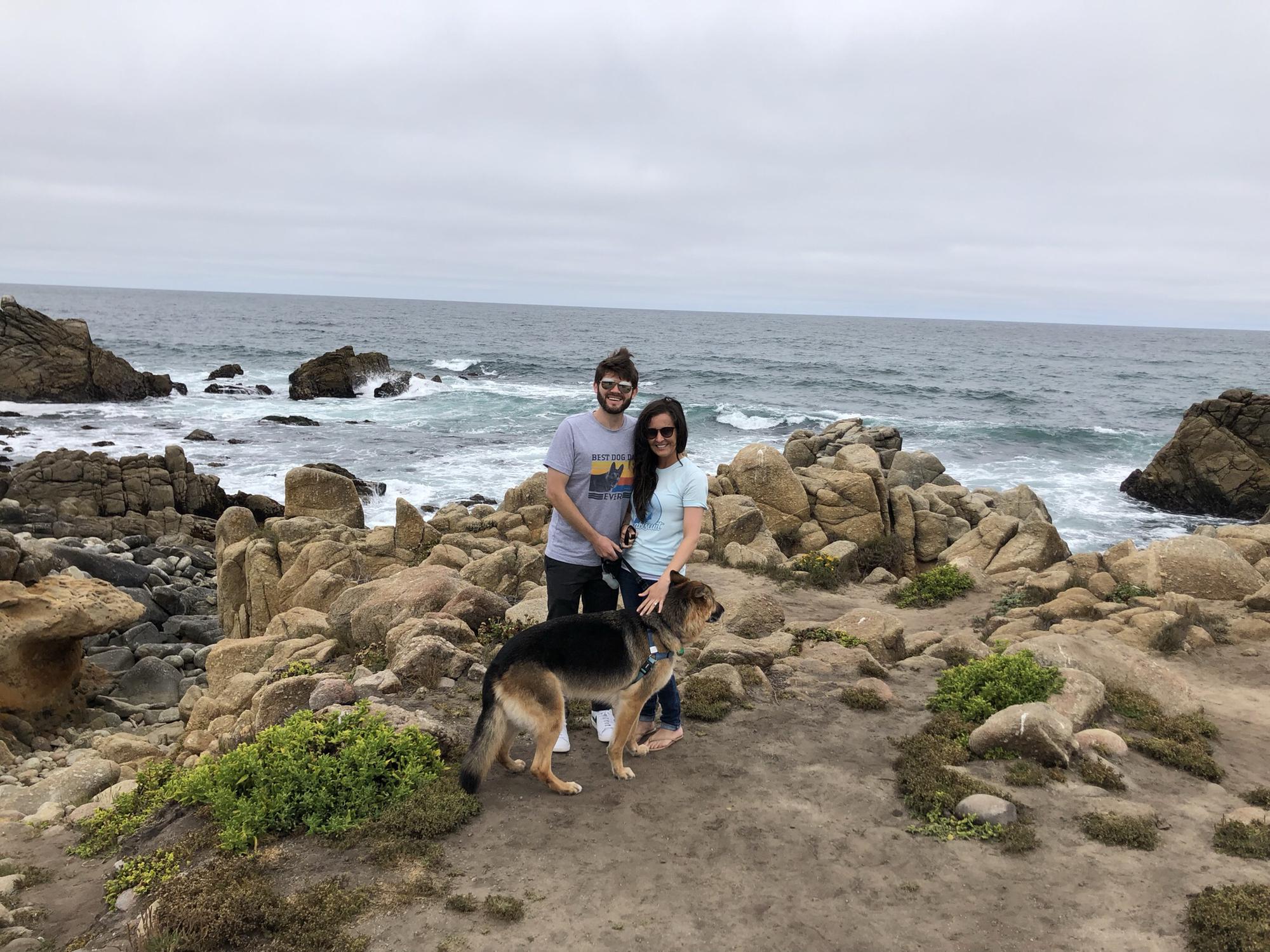 our engagement "photoshoot"
Monterey, California