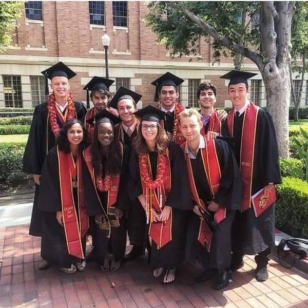 USC graduation in 2017