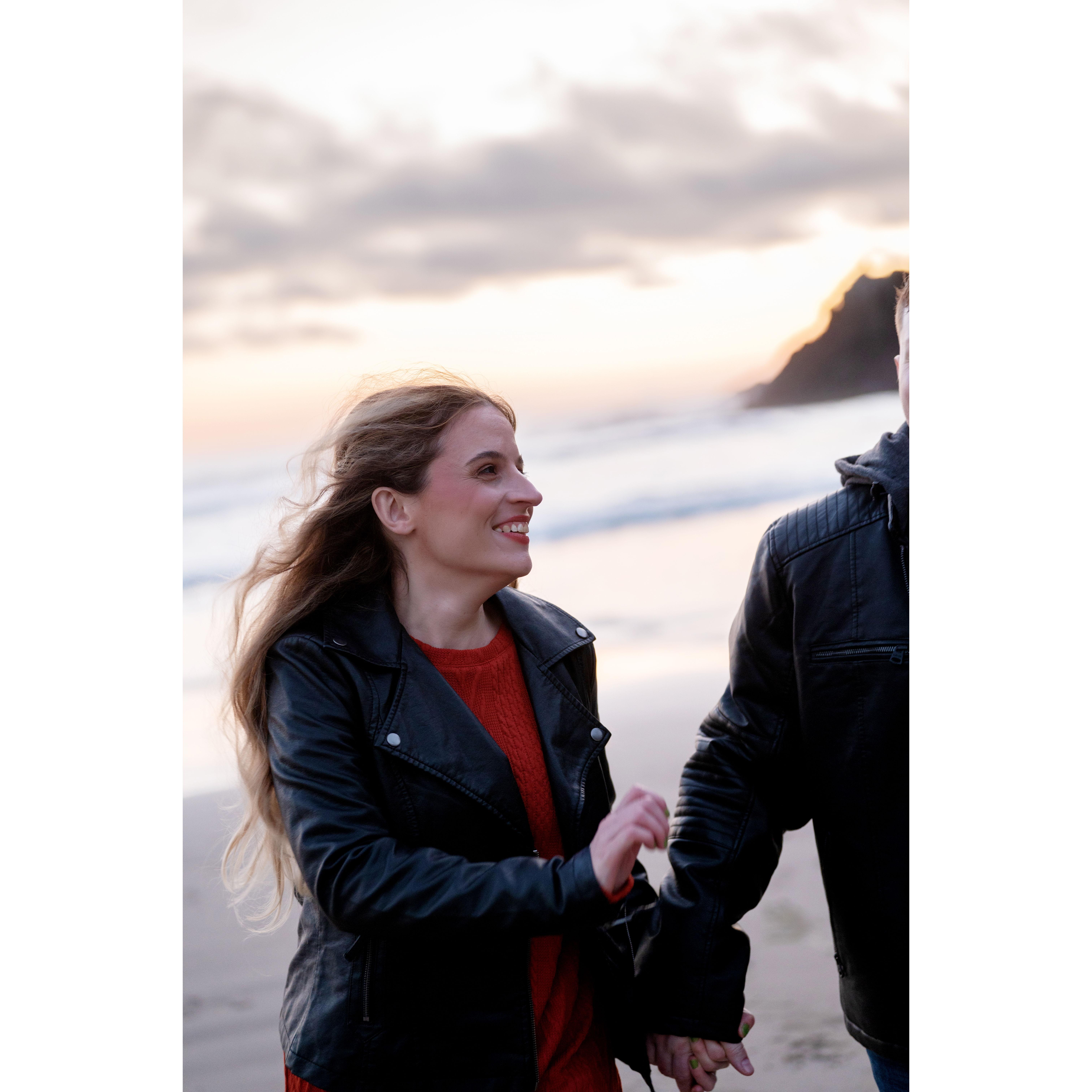 Engagement Photo Shoot. Ecola State Park, OR 9/7/23
