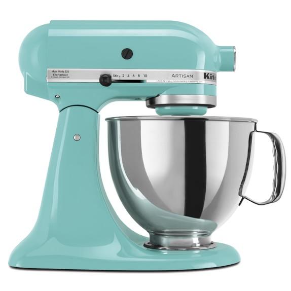 KitchenAid® Artisan Stand Mixer, Aqua Sky or Empire Red