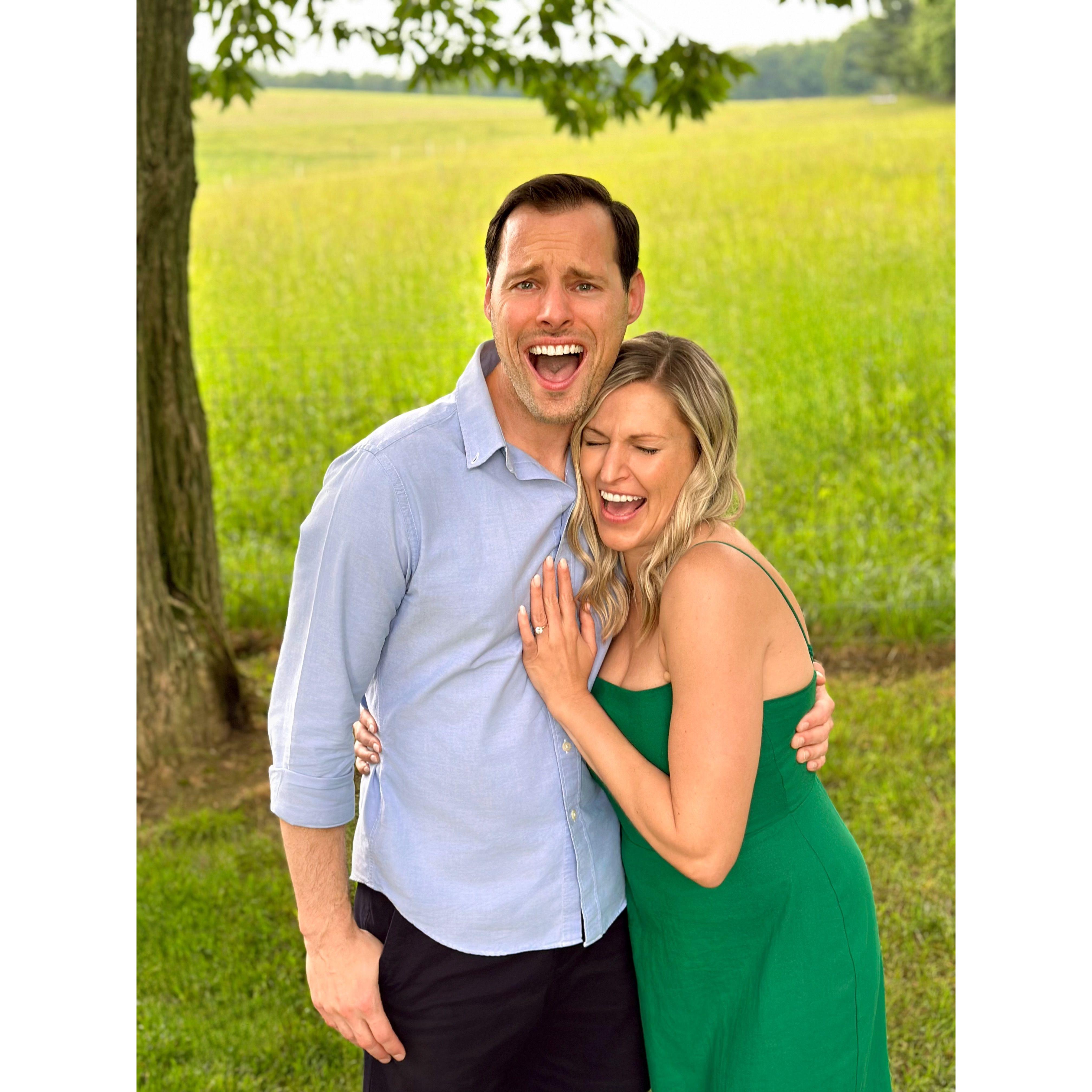 Who doesn't love an engagement photo shoot?!
