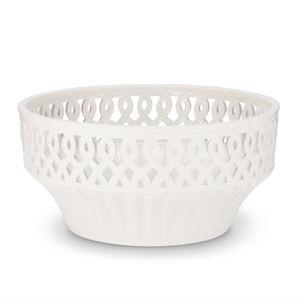 AERIN Cream Fruit Bowl