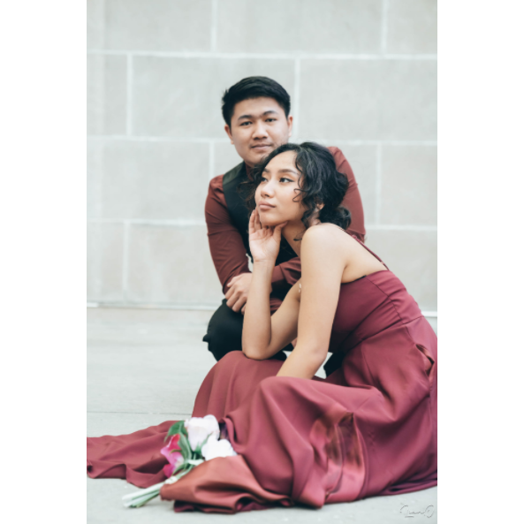 Groomsman, Muan, and Bridesmaid, Thei Thei!