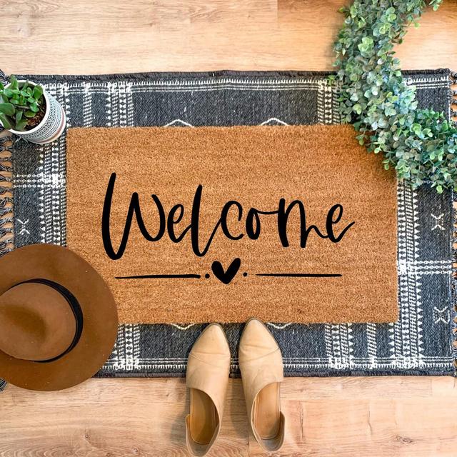 Welcome Mats, Front Doormat, Housewarming Gift, Home Doormat, Welcome Mat, Welcome Doormat, Closing Gift
