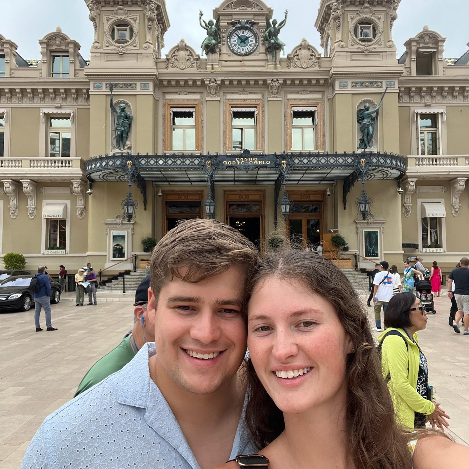 The famous Monte Carlo Casino & Hotel