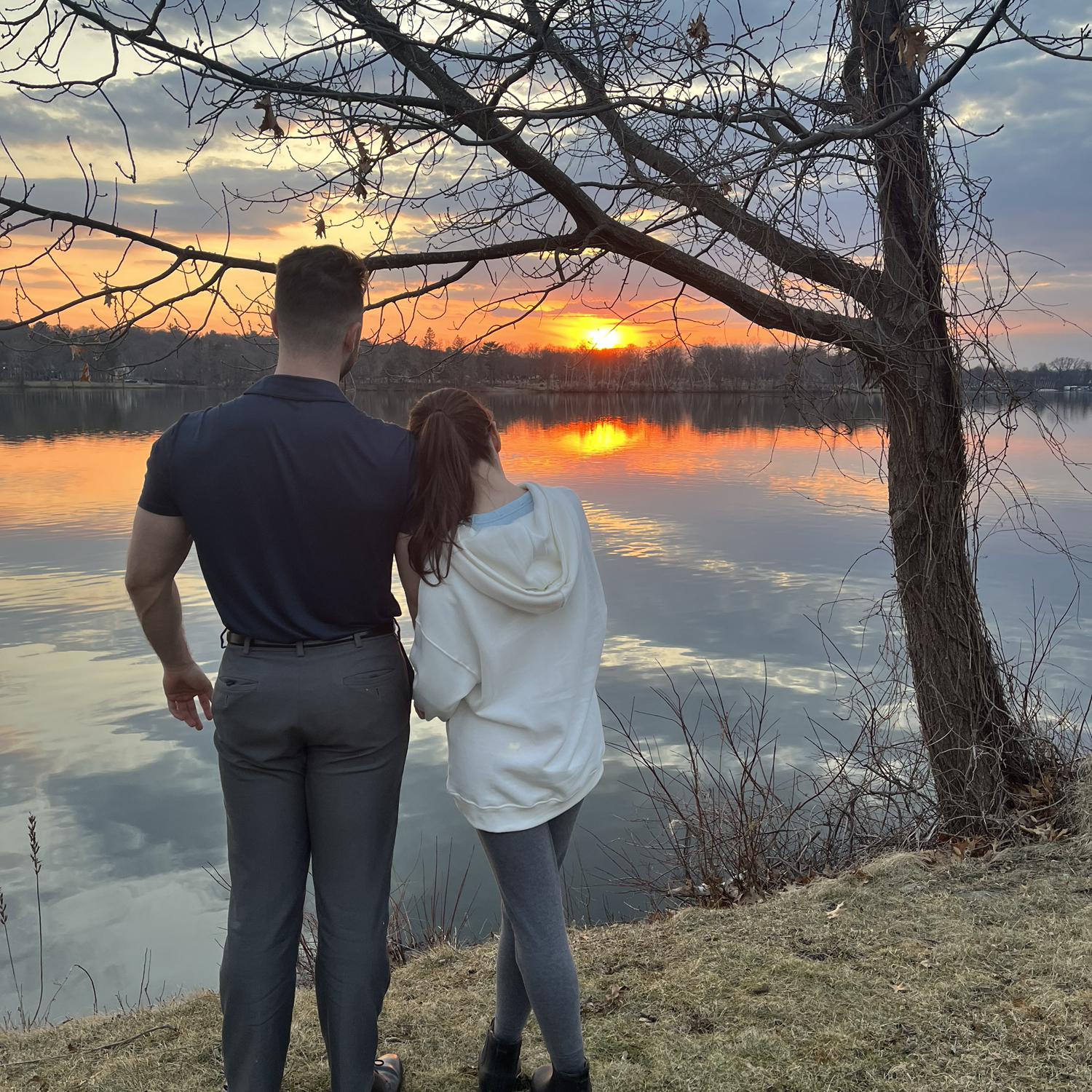 More sunsets at the lake.