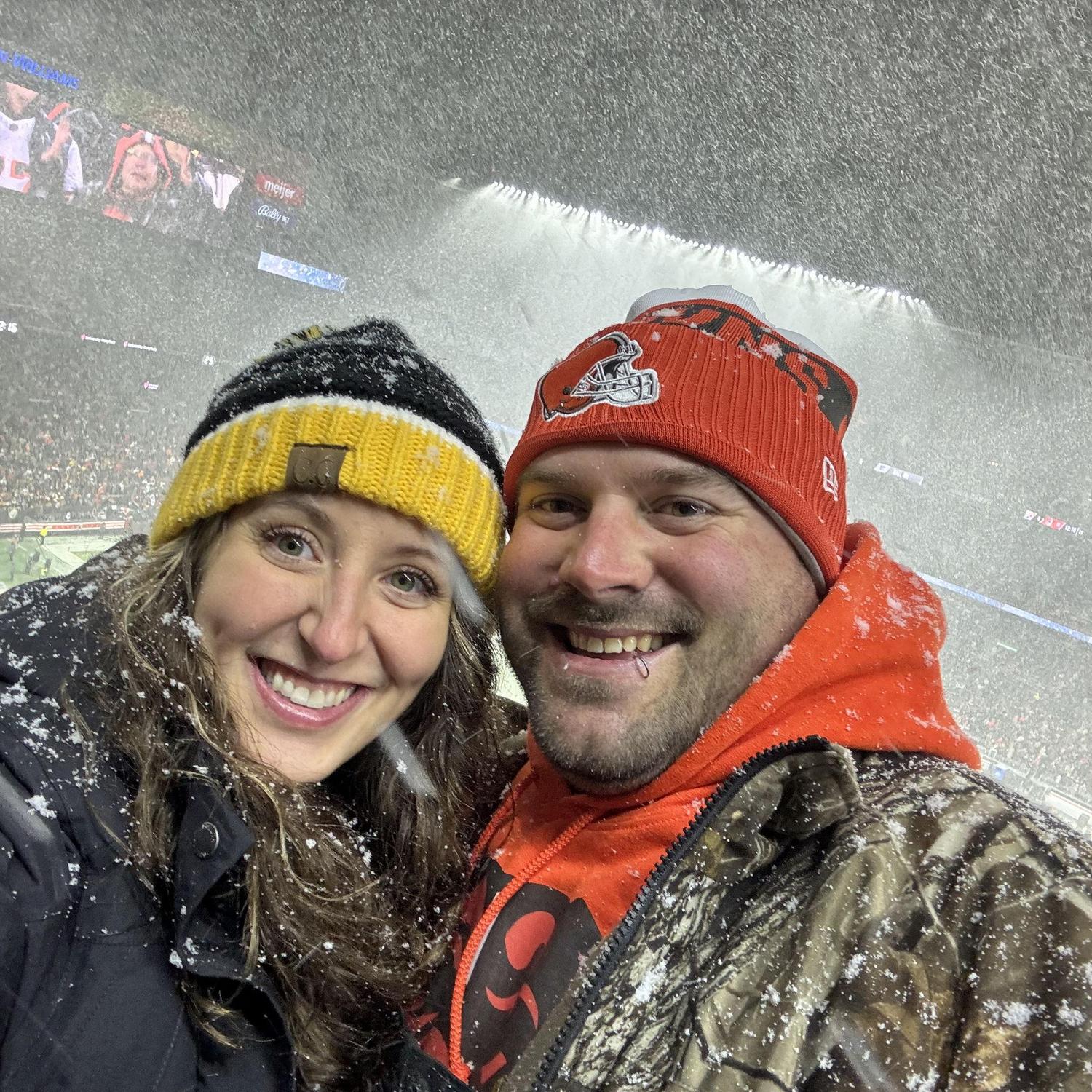 Proof that love can survive Browns vs. Steelers
