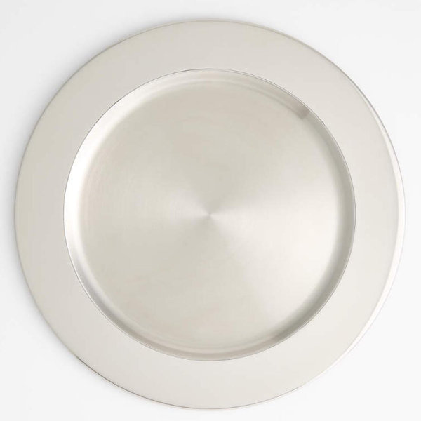 Stainless Steel Charger Plate