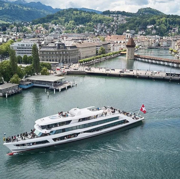 Catamaran Cruise on Lake Lucerne