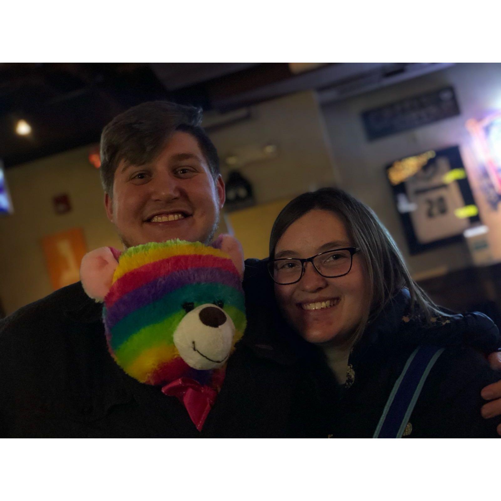 Our first Valentines together