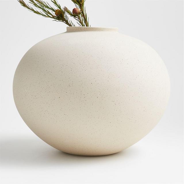 Jimena Natural Round Vase