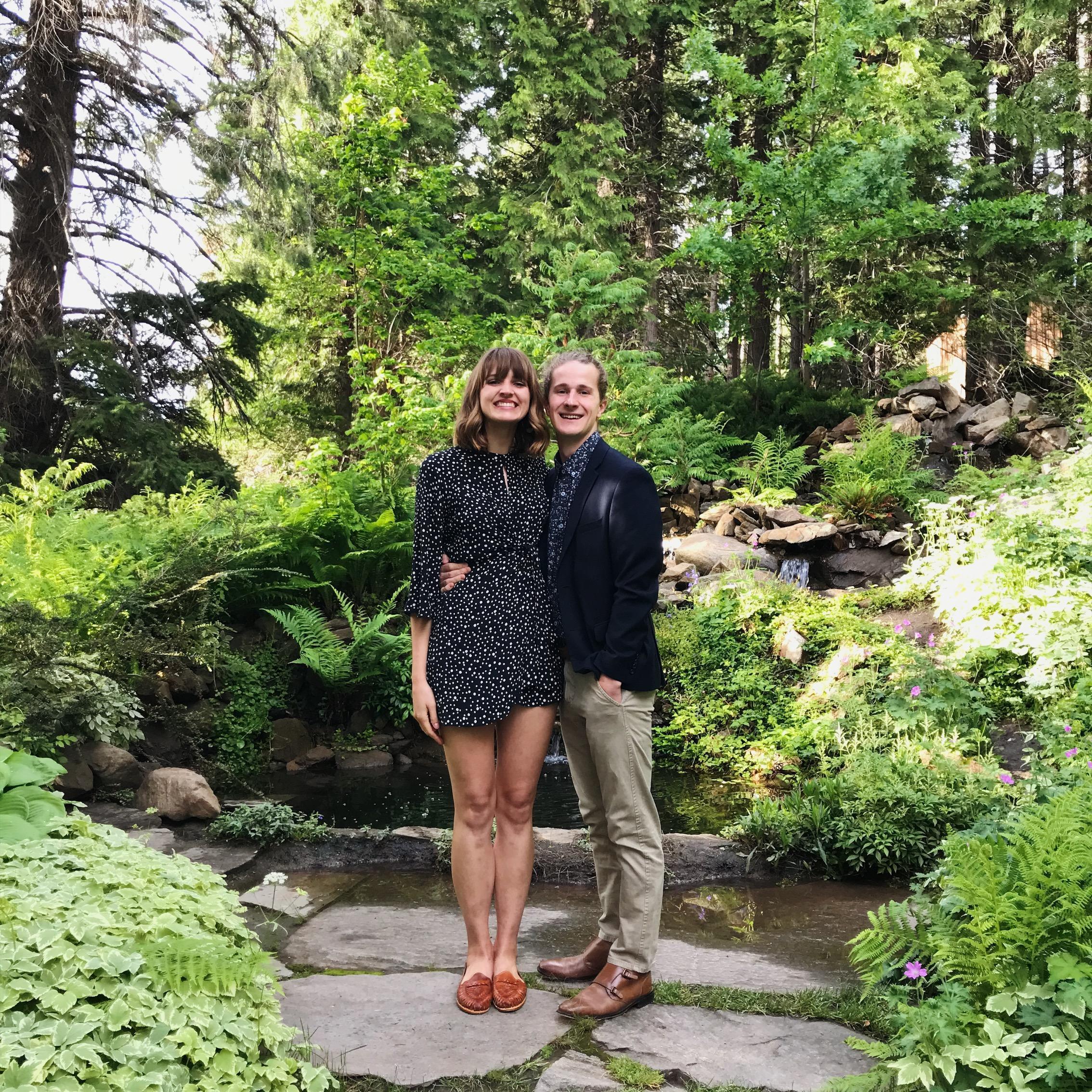 Back in Washington at some college friend's wedding!