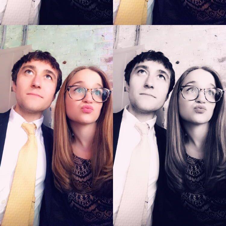 Being silly!