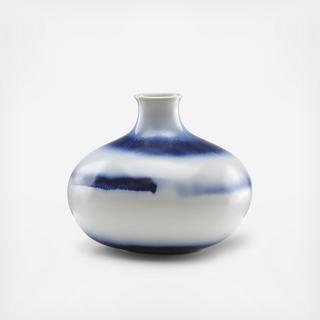 Drip Glaze Low Vase