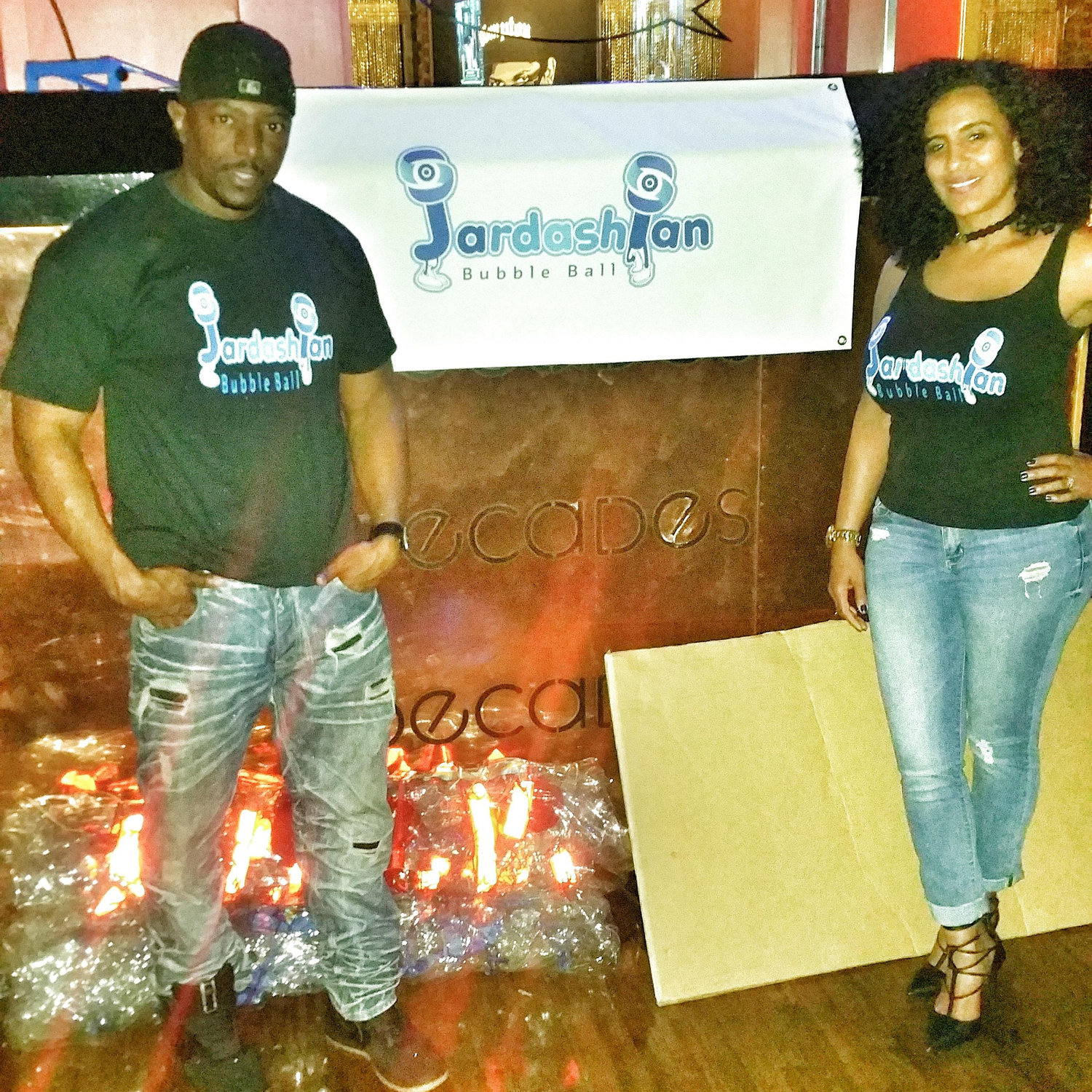 Jardashian Bubble Ball launch party