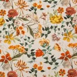 Mood Exclusive Garden of Earthly Delights Beige Cotton Voile