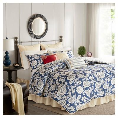 Rose Cotton Twill Comforter Set 9pc