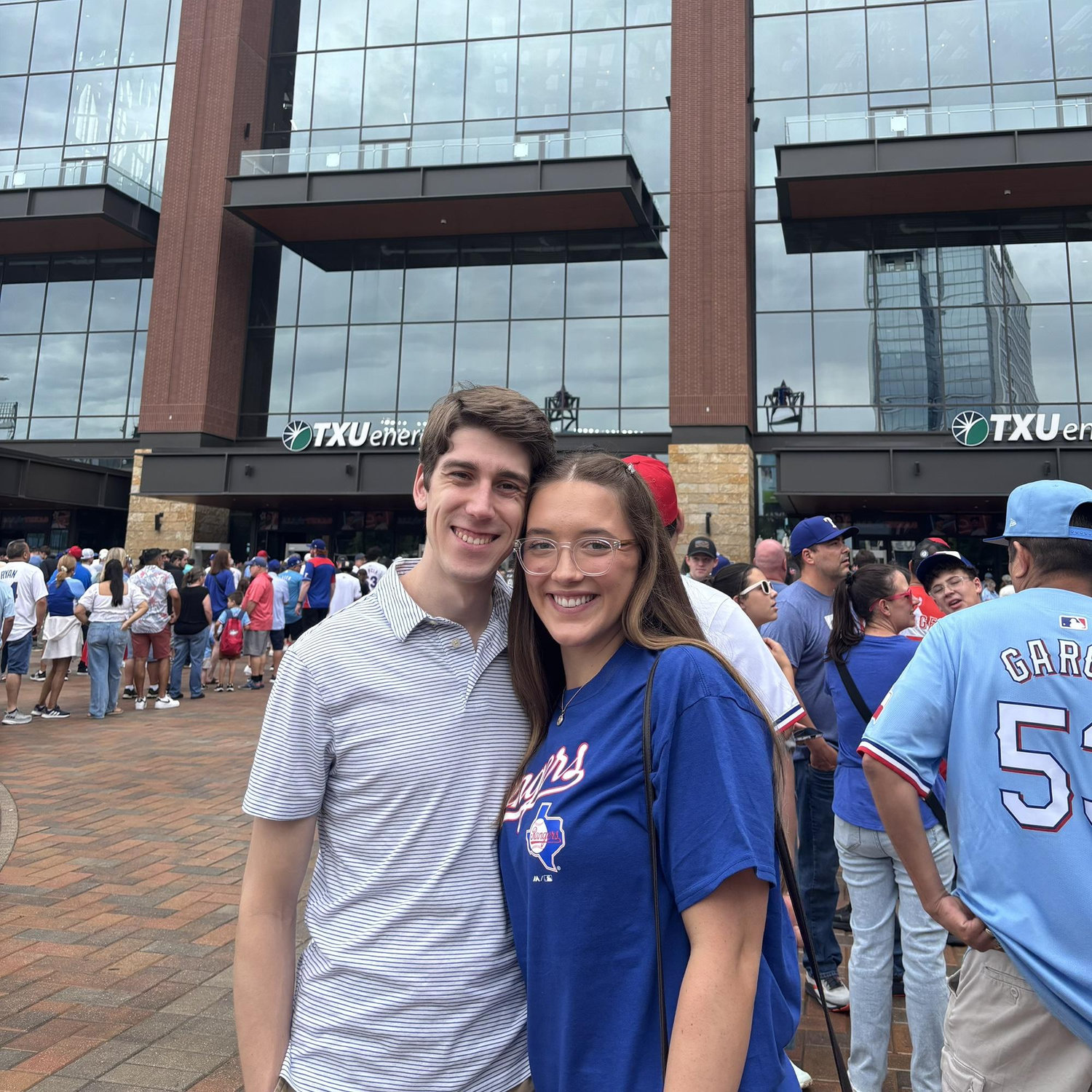 We love a good Rangers game!