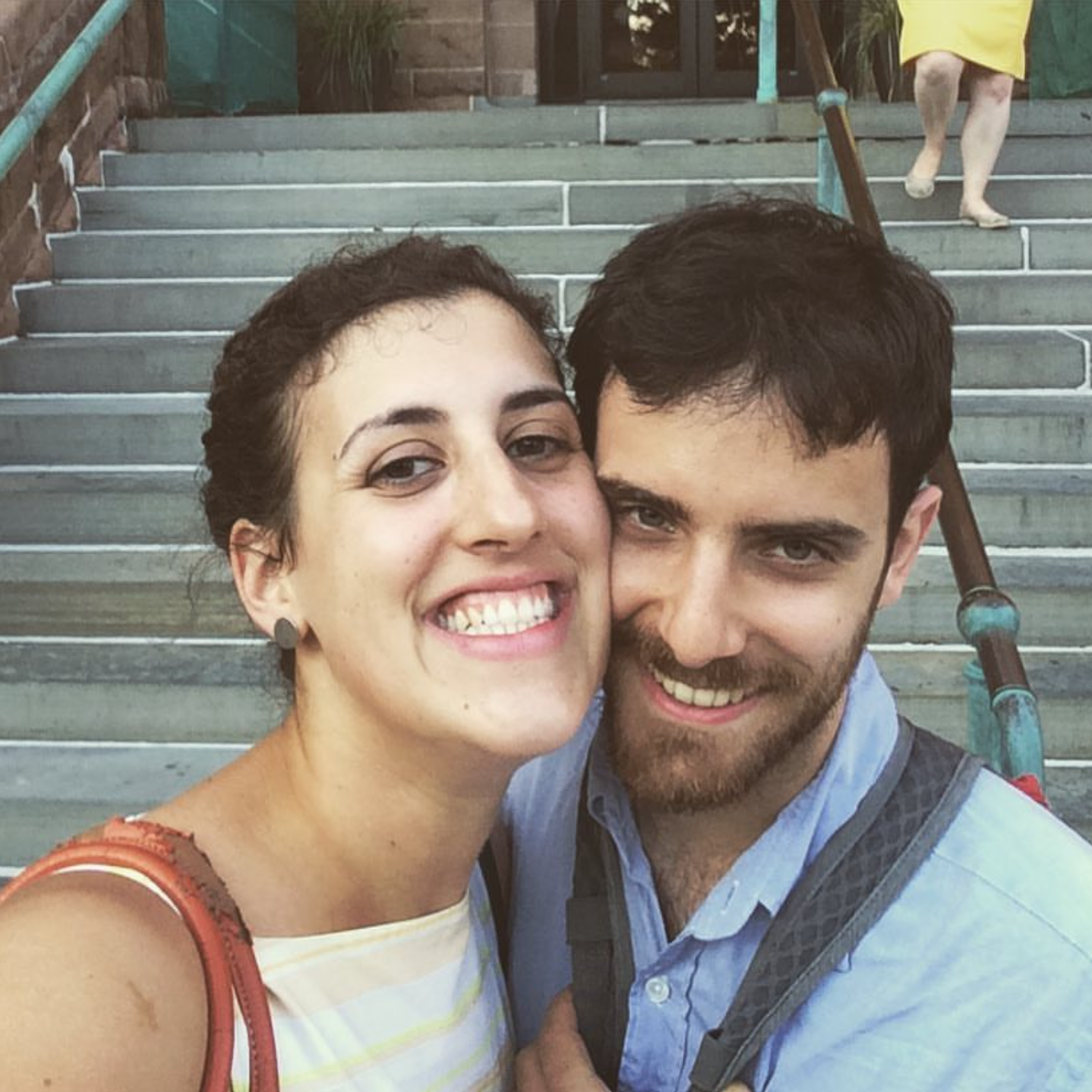 We officially became domestic partners in Cambridge, MA in 2015