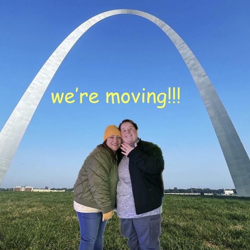 I made this image when we decided to move to STL. I fear it didn't get the appreciation it deserved. Also I've still never been to the arch. Oh well. -Carissa
