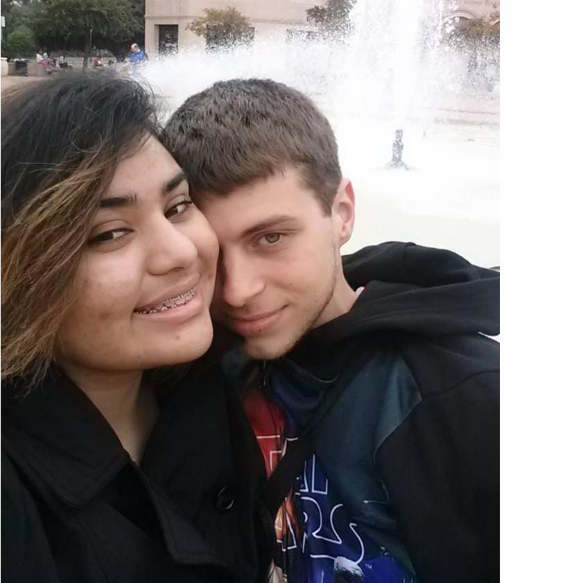 Our one year anniversary, Balboa Park.