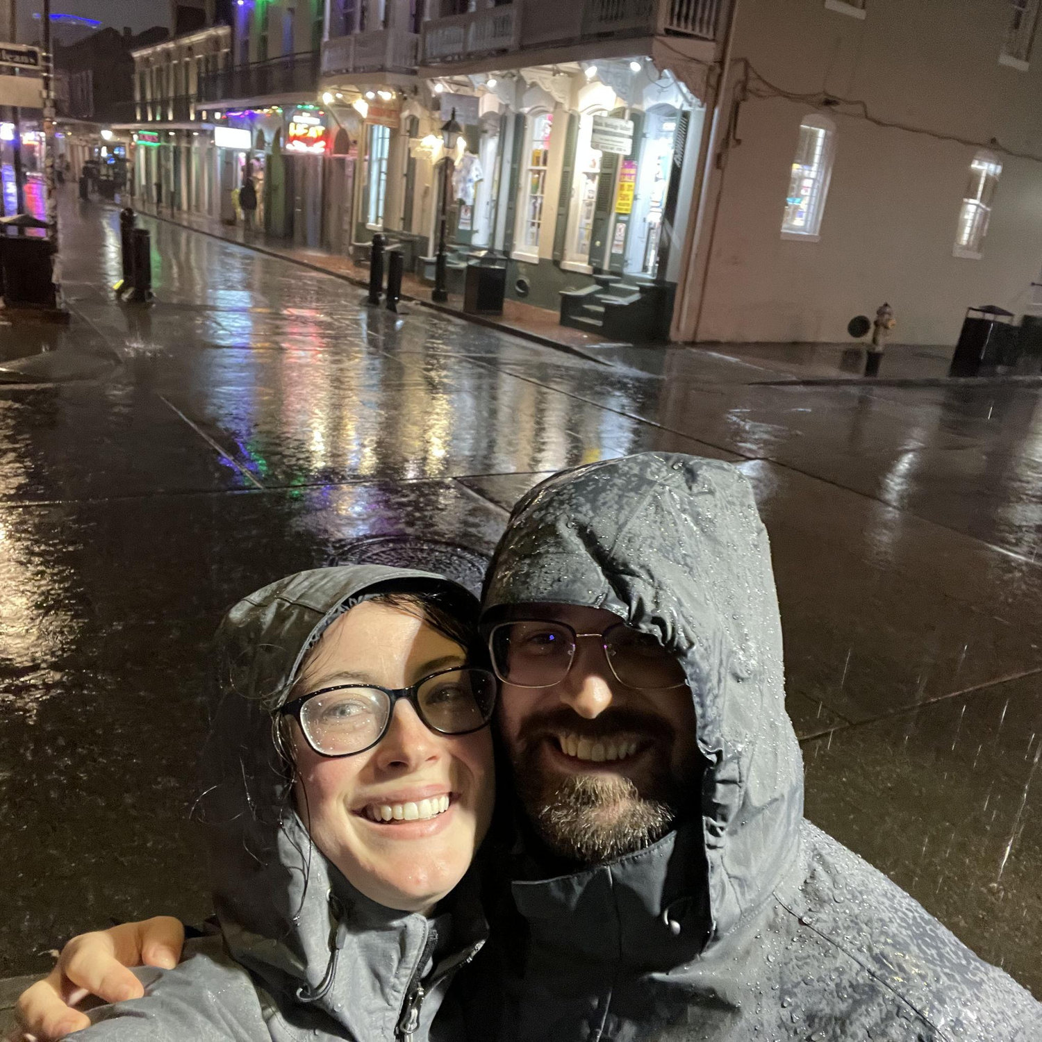A very rainy spring break in New Orleans