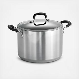 Style Nonstick Covered Stock Pot