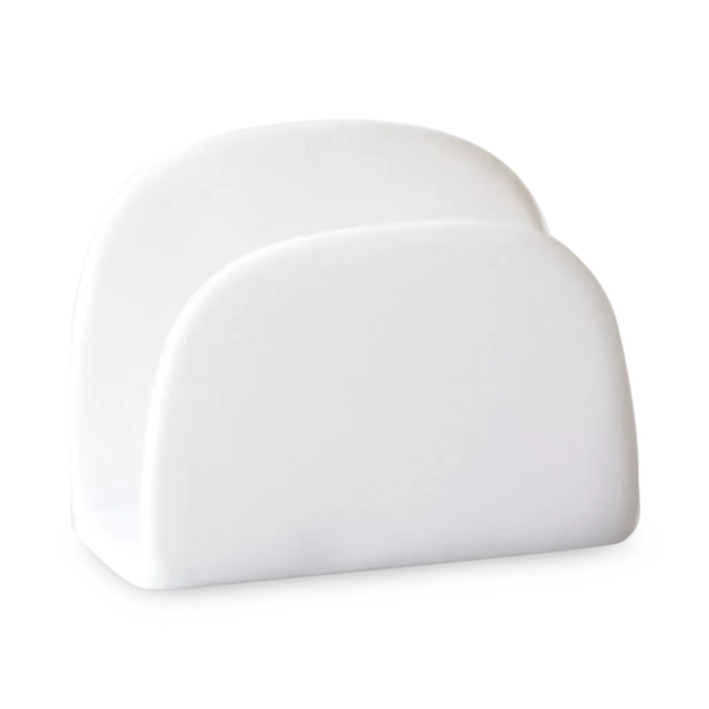 TINA FREY LETTER/NAPKIN HOLDER IN WHITE