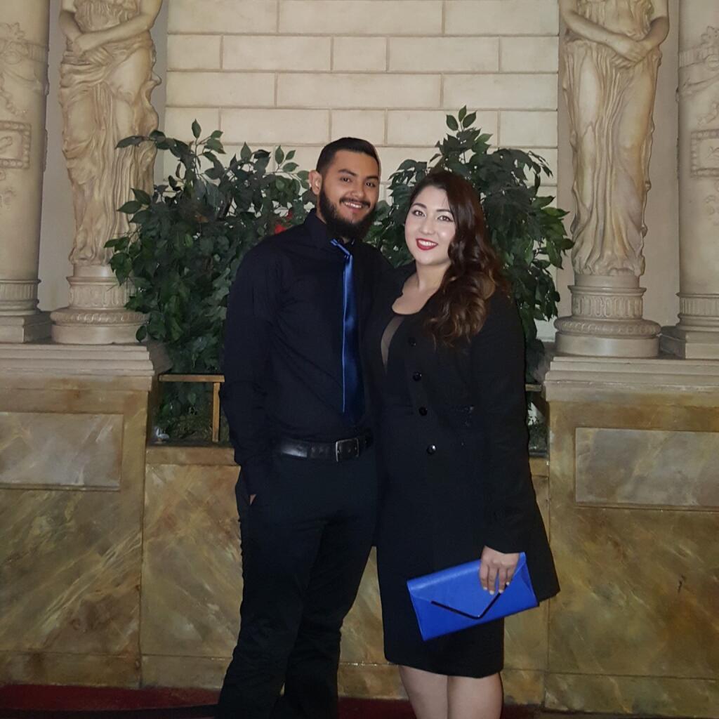 Our one year anniversary in 2015