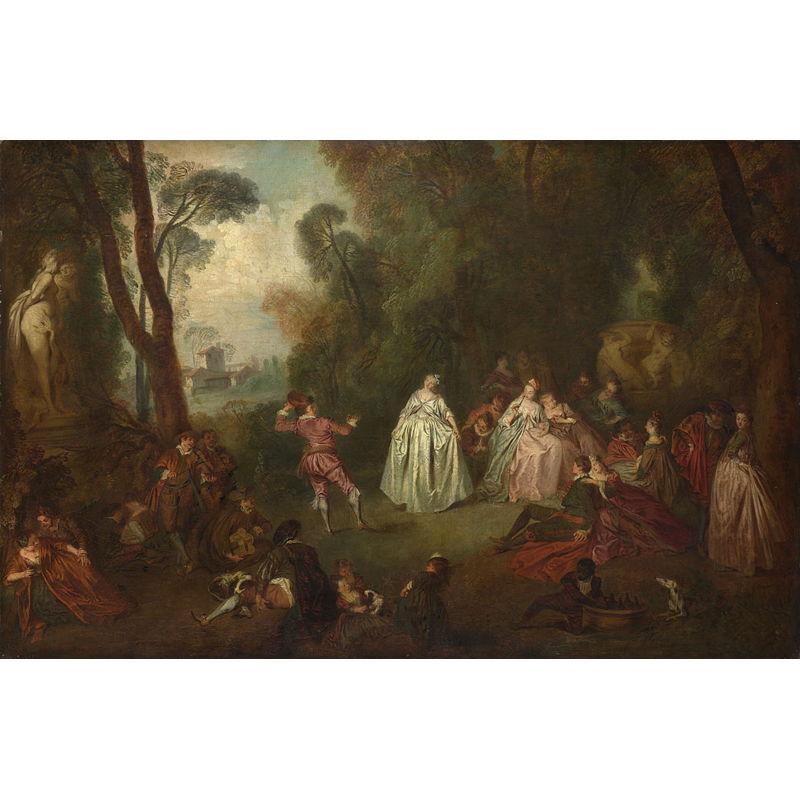 The Dance - Jean-Baptiste Pater c.1730