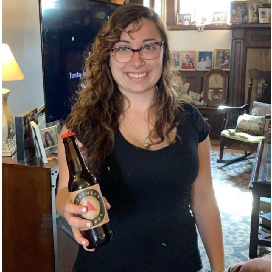 Tom and Emily's first OFFICIAL American Amber Ale.