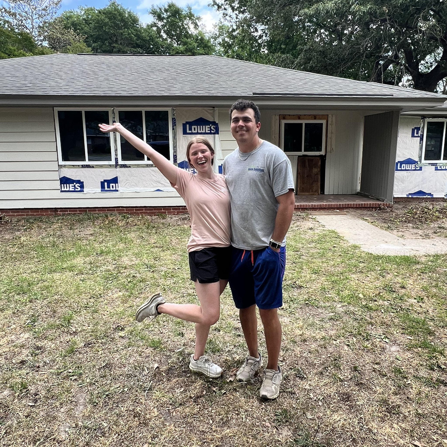 Our first house!