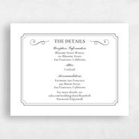 Black Wedding Enclosure - Malta Letterpress