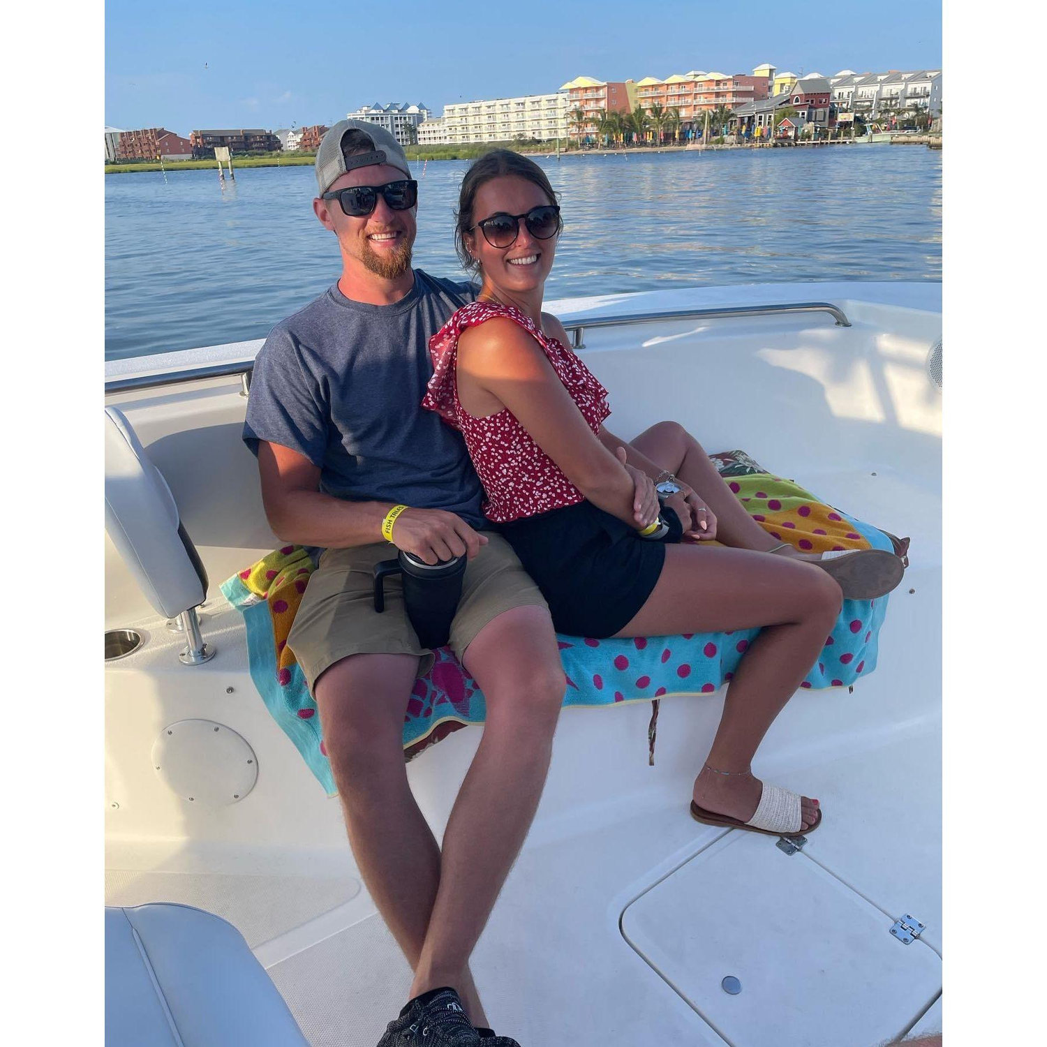 August 2022. Our first beach trip with my family!