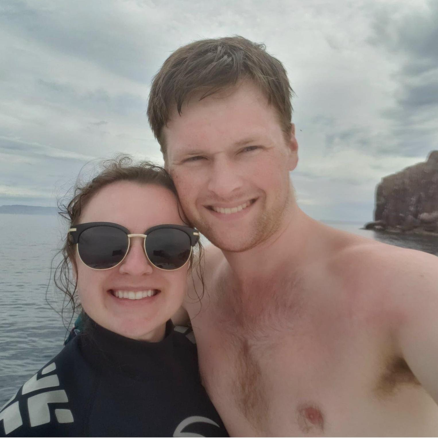 Swimming with seals, Cabo, Mexico, March 2020