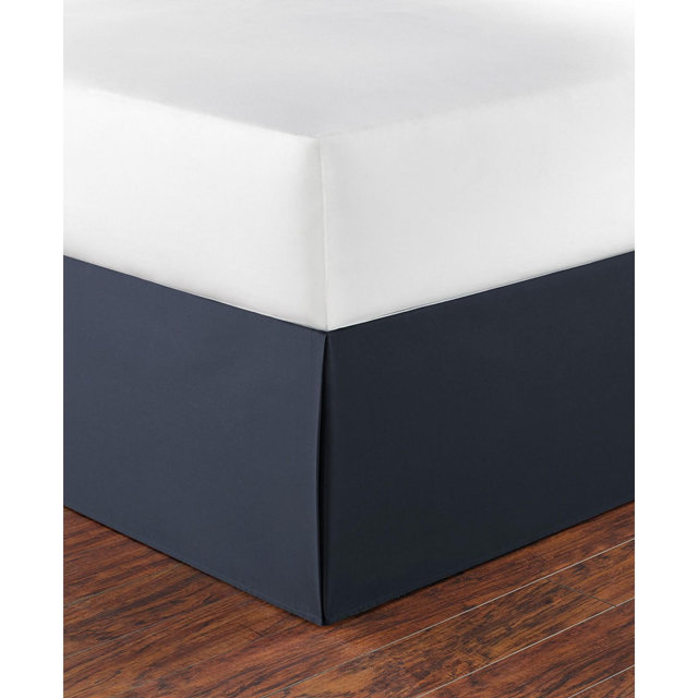 Nautica Solid Tailored Split Corner Bedskirt, Full