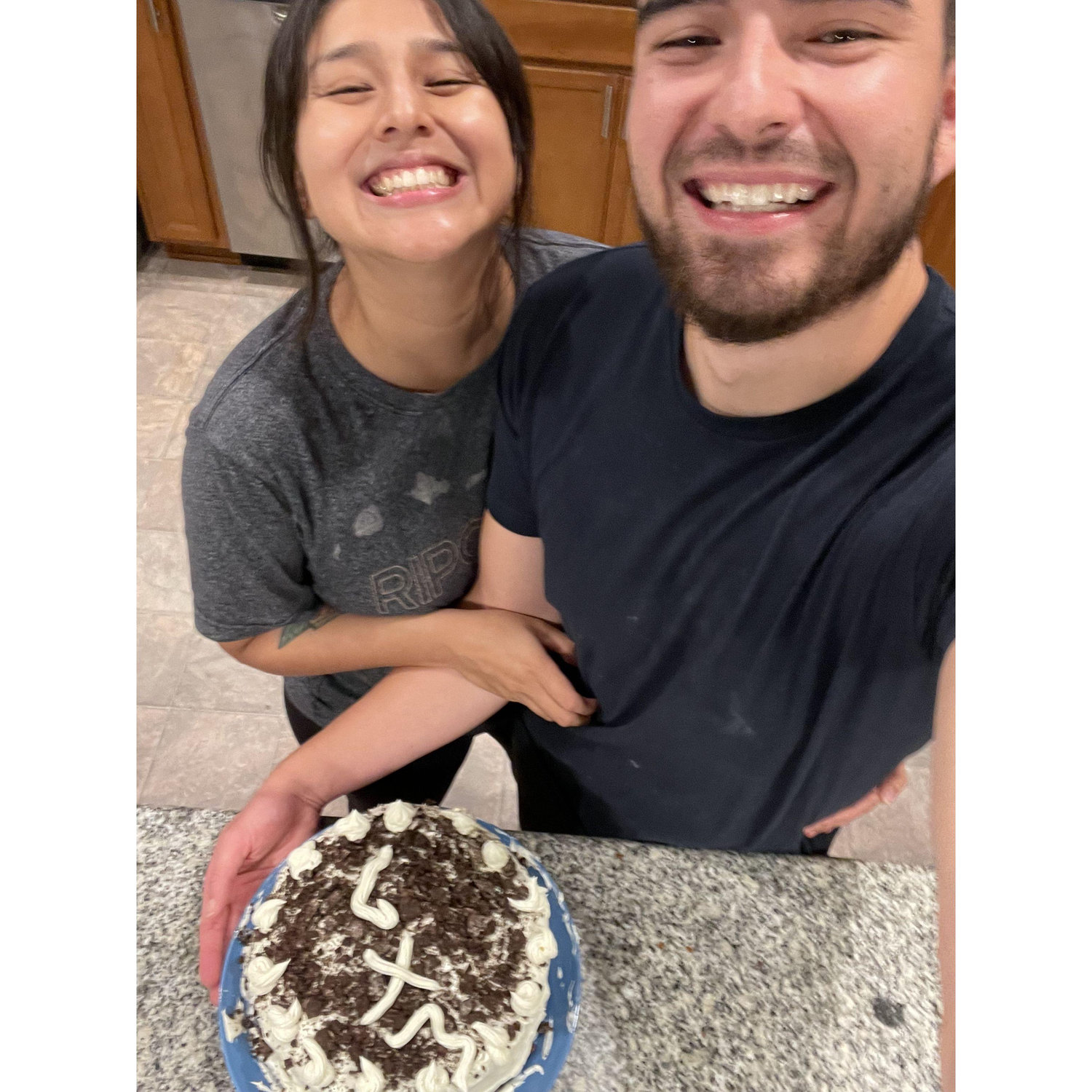 Blindfolded Baking!