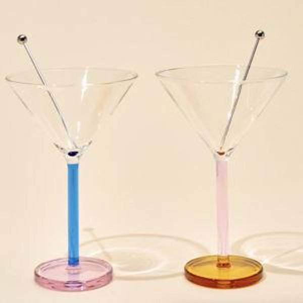 Sophie Lou Jacobsen Martini Glasses (Set of 2)