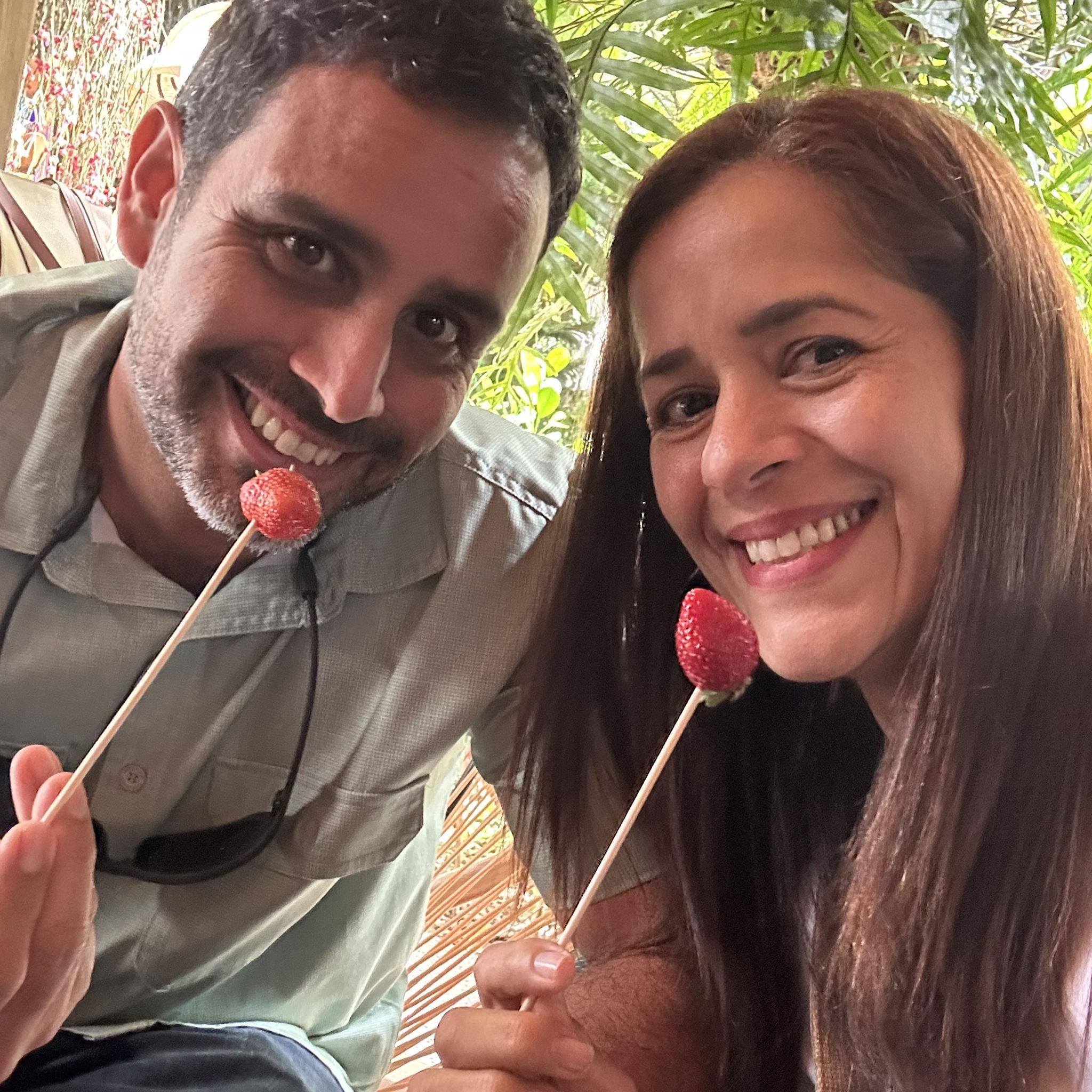 Finca de fresas en RD